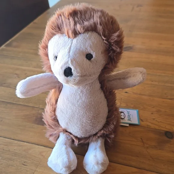 Jellycat Brown and Cream Stuffed Animal - Picture 3 of 5